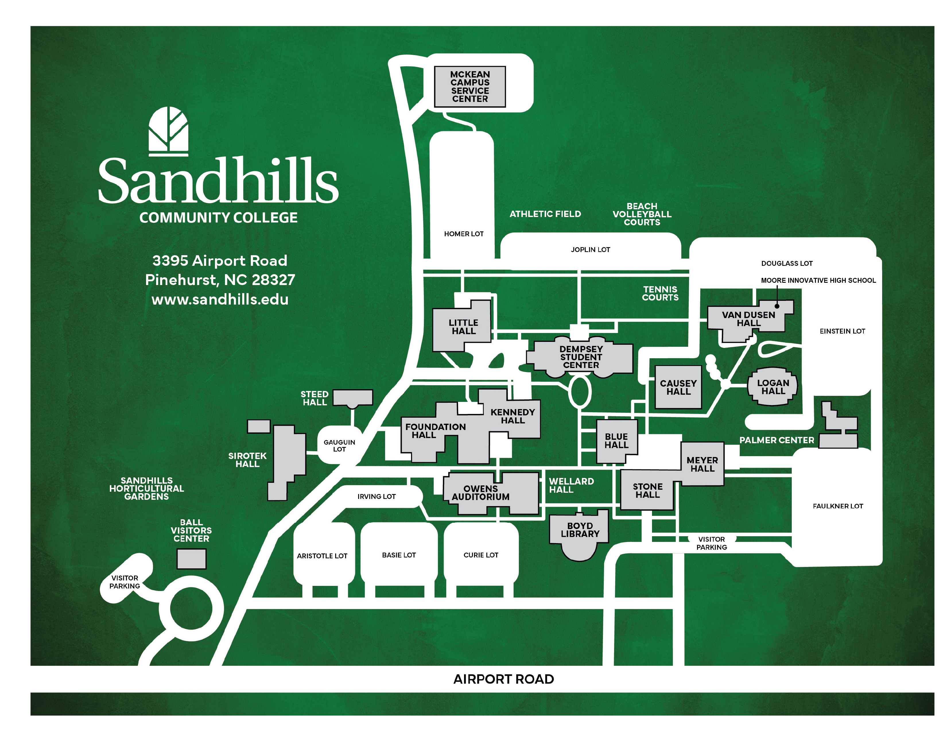 Campus Map Aug. 2025