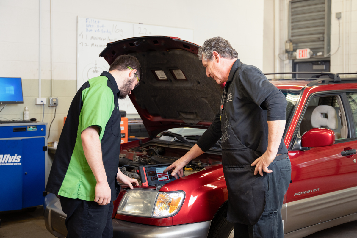 Student Learning in Auto Shop