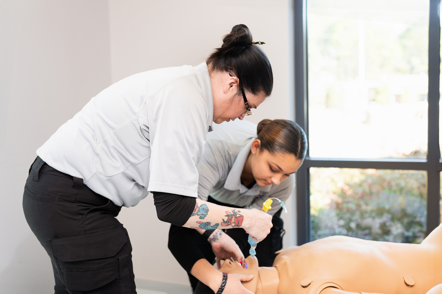 emt student learning