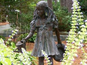 Statue of little girl