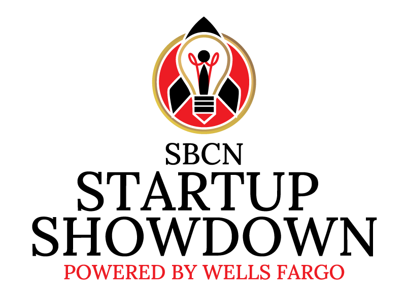 Small Business Center Network Startup Showdown Powered by Wells Fargo logo.
