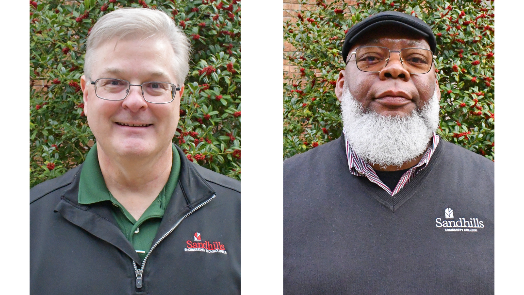 Ed Spitler and Dr. Maulin “Chris” Herring